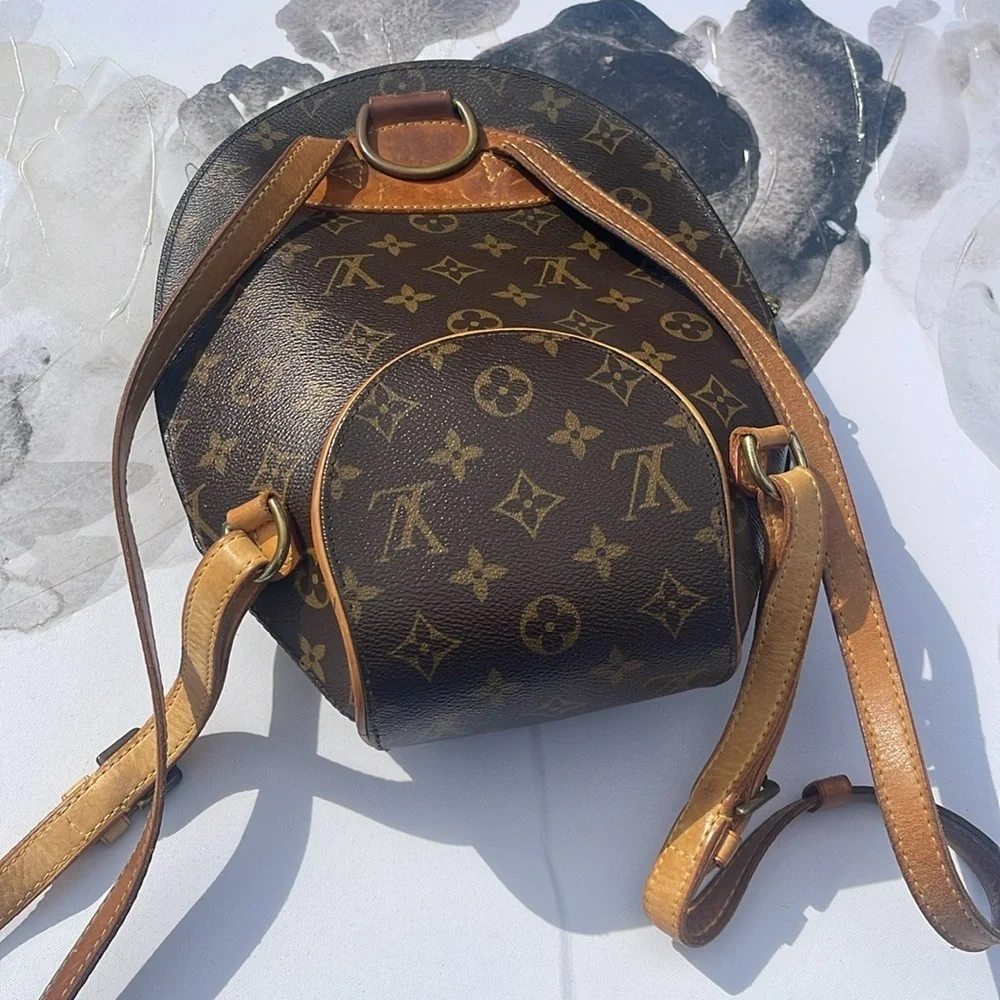 LOUIS VUITTON Monogram Ellipse Sac A Dos Shoulder Bag backpack